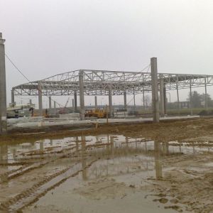 Reinforced concrete building structure DONGHEE factory in Czech Cieszyn